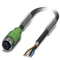 Phoenix contact 1518614 SAC-4P-30,0-PUR/M12FS SH Кабель для датчика / исполнительного элемента