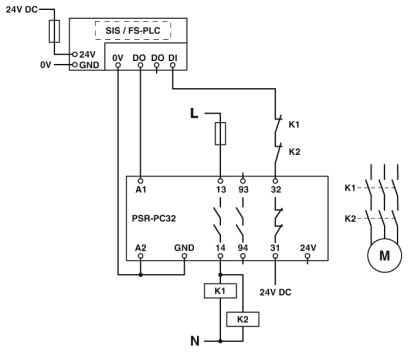 Phoenix contact 2700581 PSR-PC32-2NO-1NC-24-230UC-SC Реле сопряжения