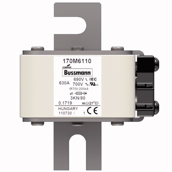 170M6110 Быстрый предохранитель 630A 690V 3KN/80 AR UC