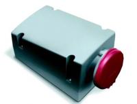 ABB 2CMA168409R1000 Розетка для монтажа на поверхность с подключением шлейфа 416RL1, 16A, 3P+N+E, IP44, 1ч