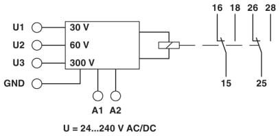 Phoenix contact 2866048 EMD-FL-V-300 Контрольное реле