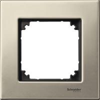 Schneider Electric MTN403105 MERTEN M-Elegance РАМКА металлическая 1 пост, ТИТАН, SM