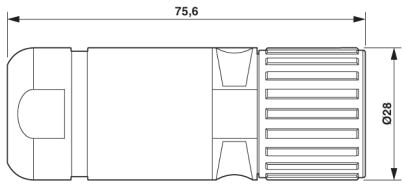 Phoenix contact 1605617 SF-7ES1N8A8LDL Кабельный соединитель