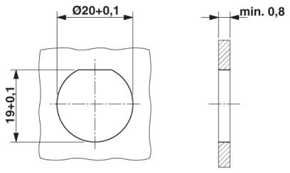 Phoenix contact 1594593 RC-07S1N126100 Разъем блочный