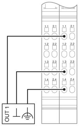Phoenix contact 2861315 IB IL AO 1/SF-PAC Клеммы Inline