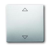 Клавиша для механизма электронного выключателя Busch-Jalousiecontrol 6411 U-101, 6411 U/S-101, 6418 U, реле 6402 U, серия pure/сталь