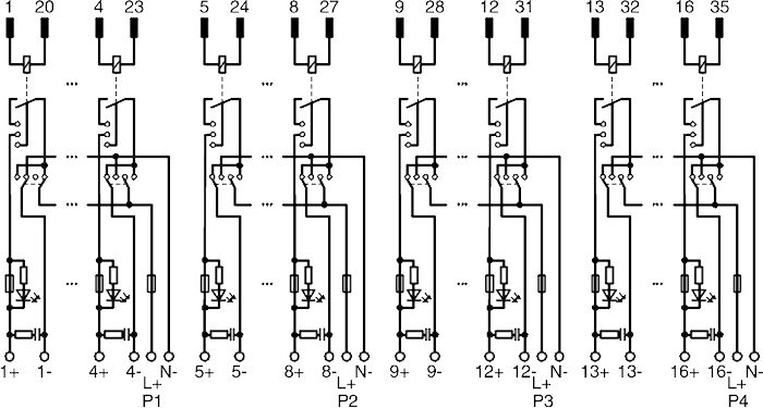 Phoenix contact 2906194 UM-D37M/16RSC-24DC/DO/C3/R IMC Активный модуль