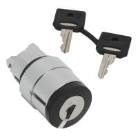 Schneider Electric ZB4BG220 ГОЛОВКА ДЛЯ ПЕРЕКЛ. 22ММ С КЛЮЧЕМ ZB4BG220