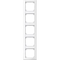 Schneider Electric MTN470519 MERTEN M-Smart РАМКА 5 постов с полем д/надп. верт. устан. ПОЛ.БЕЛЫЙ, SM