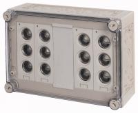 39259 Изолированный щит с предохранителями, 4x3xE33 , ВхШхД = 250x375x150 мм (RS33/I43E)