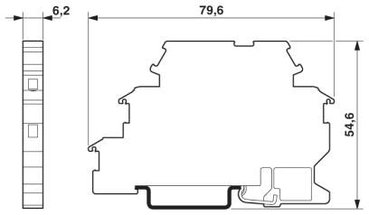 2838186 Phoenix contact TT-2-PE- 24DC Устройство защиты от перенапряжений