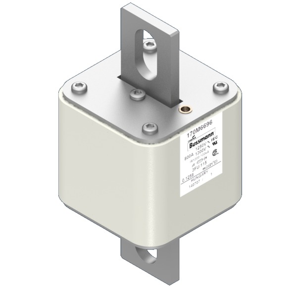 170M6698 Быстрый предохранитель 1000A 1100V 3FU/115 AR CU