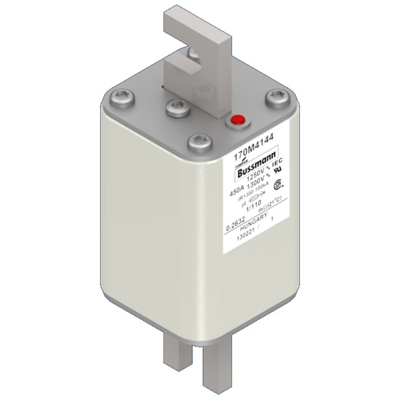 170M4144 Быстрый предохранитель 450A 1250V 1/110 AR CU