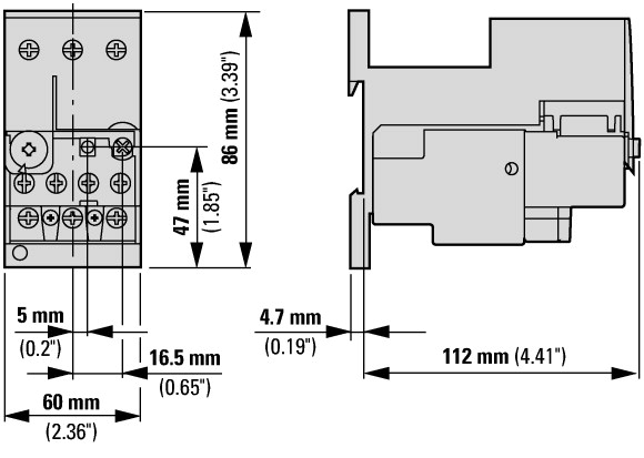 278459 ZB65-57 Реле перегрузки MOELLER / EATON (арт.278459)