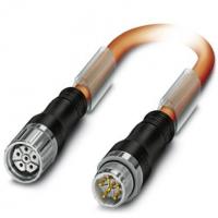 Phoenix contact 1618966 K-5E-M23 M9/010-C02/M23 F8 Штекерный разъем, пластиковая заливка с обеих сторон