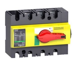 ВЫКЛЮЧАТЕЛЬ-РАЗЪЕД. INS125 3П КРАС.-ЖЕЛТ.