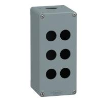 Schneider Electric XAPM3506 КНОПОЧНЫЙ ПОСТ МЕТАЛ. 6 ОТВ. 80Х175 XAPM3506