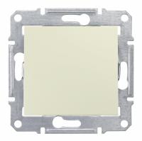 SDN0500147 Переключатель перекрестный 1-клавишный 10А Schneider Electric Бежевый