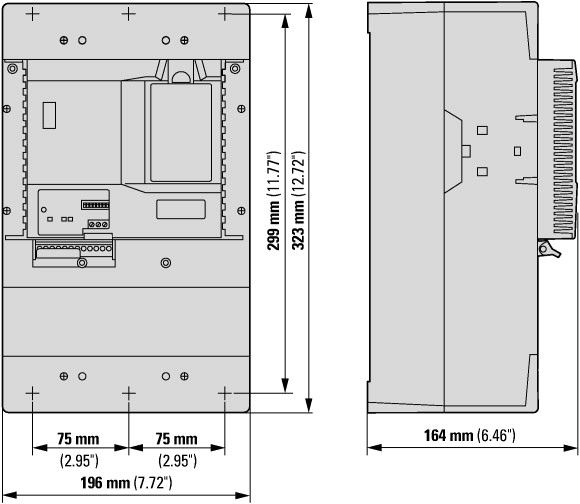 168985 Устройство плавного пуска S811+, с функцией упр.насосом, 90кВт (S811+T18P3S)
