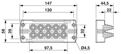 Phoenix contact 1411074 CES-B24-10XSRC-BK Уплотняющие рамки