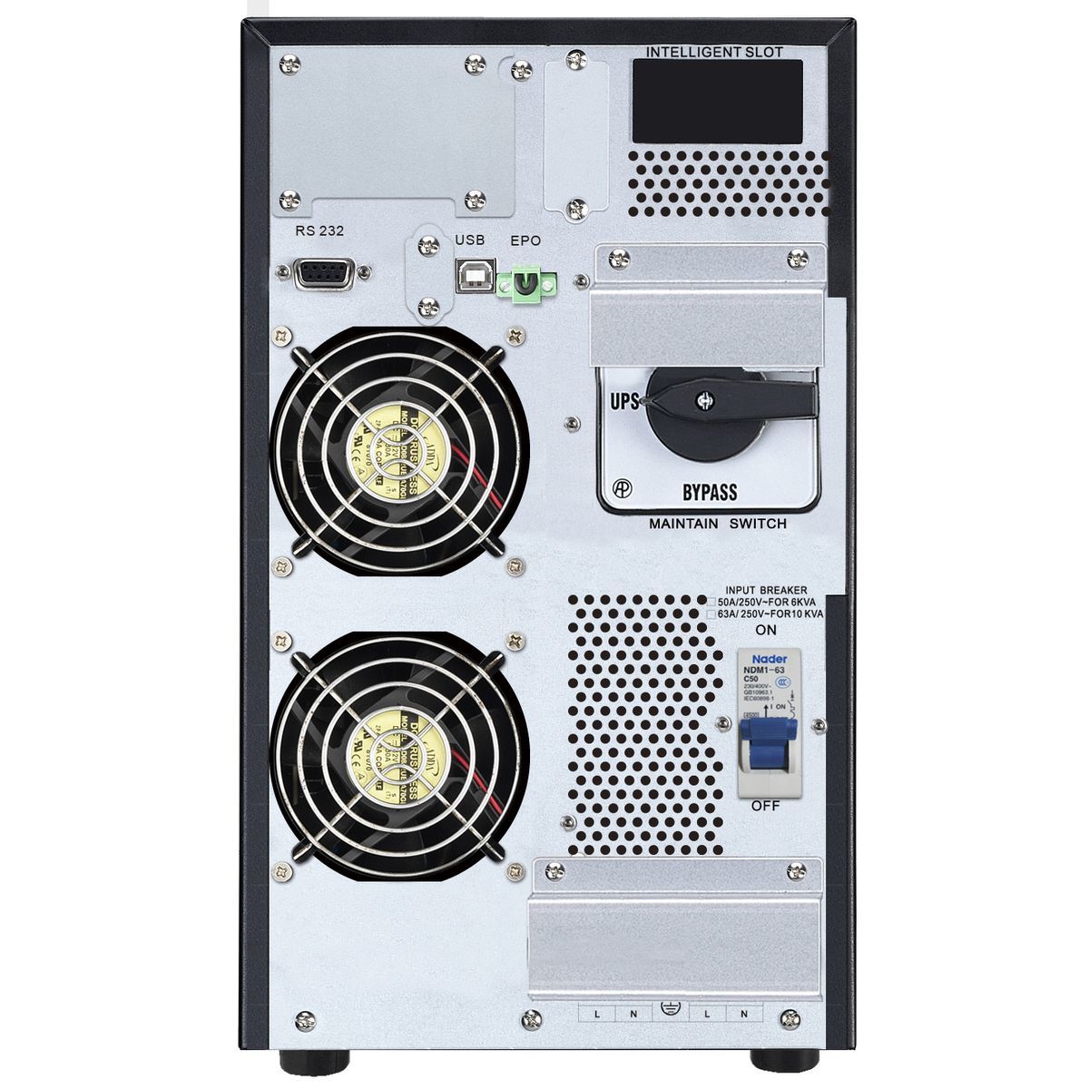 ИБП APC Easy UPS On-Line SRV, 6000VA 230V, без батареи SRVPM6KIL