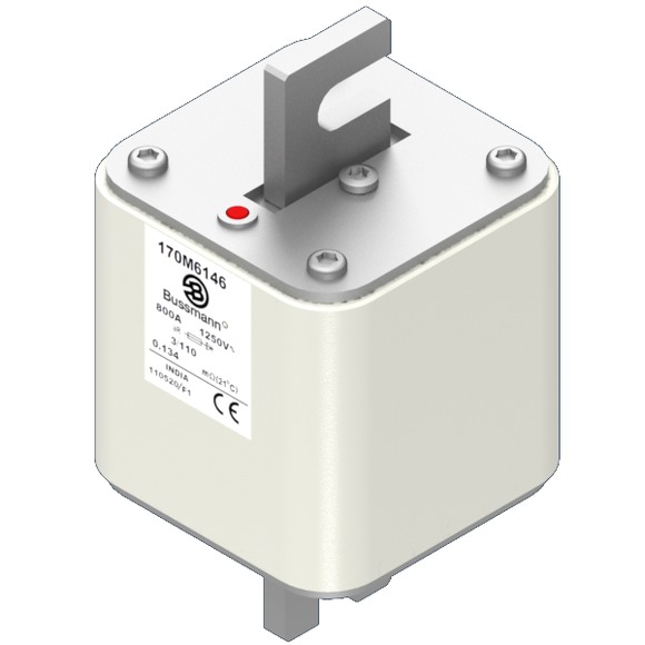 170M6148 Быстрый предохранитель 1000A 1250V 3/110 AR