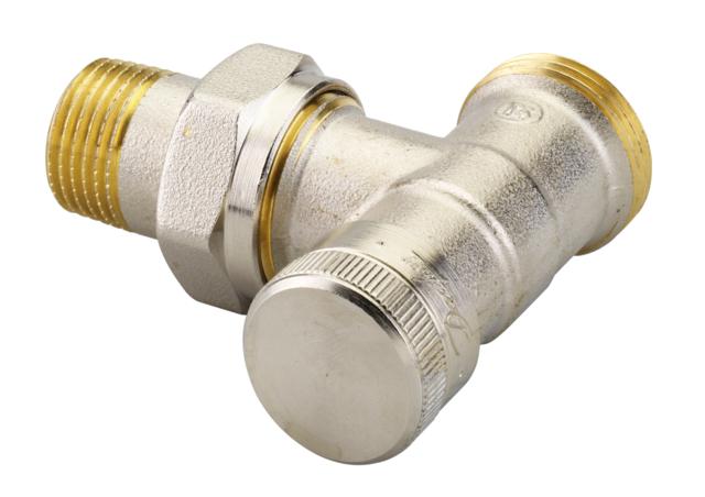 003L0363 Запорно-присоединительный клапан Danfoss RLV Ду=15 угловой наружняя резьба