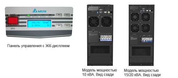 ИБП Delta EH-Series 10кВА GES103EH320035