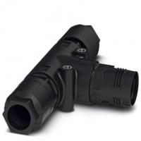 Phoenix contact 1411416 QPD T 4PE6,0 2X9-14 BK Т-распределитель
