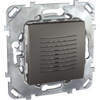 Schneider Electric MGU5.786.12ZD UNICA TOP ЗВОНОК электронный, 70 дБ/1 м, ГРАФИТ