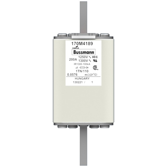 170M4189 Быстрый предохранитель 200A 1250V 1TN/110 AR CU
