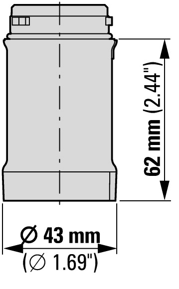 171355 Модуль вспыхивающего свечения;голубой;светодиод;24 В (SL4-FL24-B)
