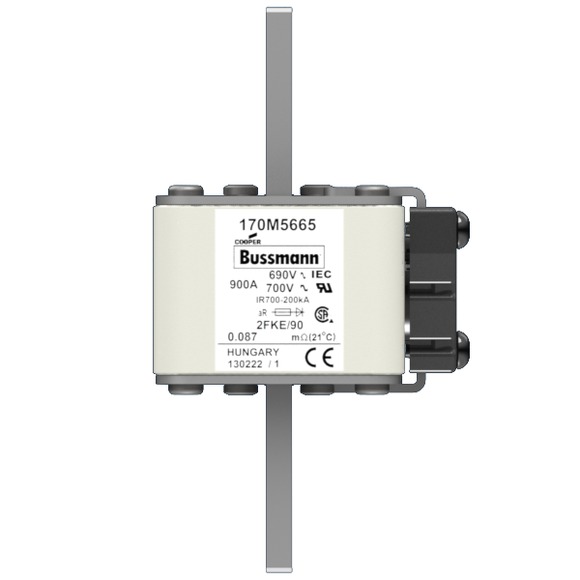 170M5665 Быстрый предохранитель 900A 690V 2FKE/90 AR UC