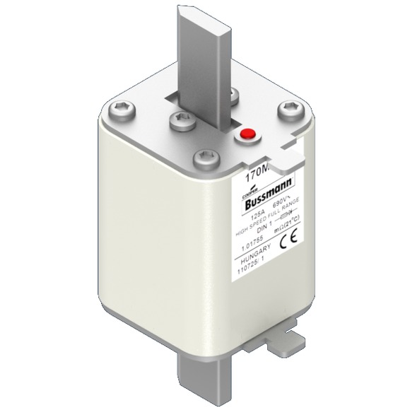 170M4180 Быстрый предохранитель 125A 690V DIN 1 GR