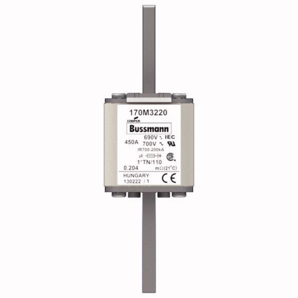 170M3220 Быстрый предохранитель 450A 690V 1*TN/110 AR UC