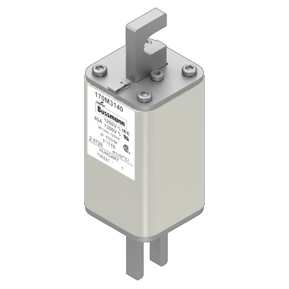 170M3140 Быстрый предохранитель 80A 1250V 1*/110 AR CU