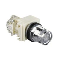 Schneider Electric 9001K3L35CH13 КНОПКА С ПОДСВ. БЕСЦВЕТНАЯ, 24В