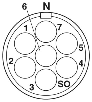 Phoenix contact 1594593 RC-07S1N126100 Разъем блочный