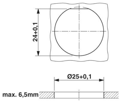Phoenix contact 1592833 RC-0000000H000 Аппаратн. соединитель, задняя стенка