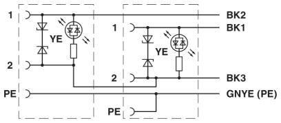 Phoenix contact 1458237 SAC-10,0/0,15-116/2XB-1L-Z Кабель двойного разъема клапана