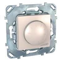 Schneider Electric MGU5.510.25ZD UNICA ДИММЕР пов.-нажим., для люминесц. ламп, 4-провод. подключ., 1-10В, БЕЖЕВЫЙ