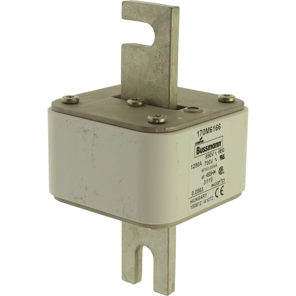 170M6166 Быстрый предохранитель 1250A 690V 3/110 AR UC