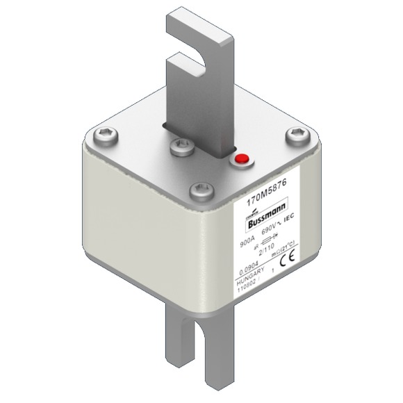 170M5876 Быстрый предохранитель 900A 690V 2/110 AR