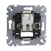 Schneider Electric MTN299205 МЕХ-М ДВОЙНОЙ РОЗЕТКИ TV+FM
