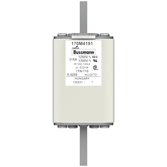 170M4191 Быстрый предохранитель 315A 1250V 1TN/110 AR CU