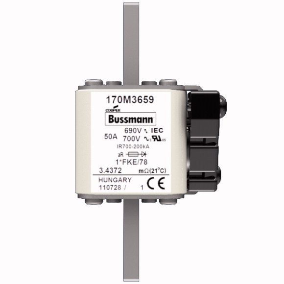 170M3659 Быстрый предохранитель 50A 690V 1*FKE/78 AR UC