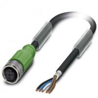 Phoenix contact 1528701 SAC-5P-20,0-PUR/M12FS SH Кабель для датчика / исполнительного элемента