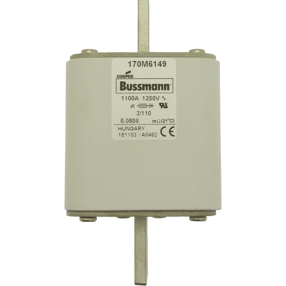 170M6149 Быстрый предохранитель 1100A 1250V 3/110 AR