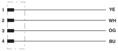 Phoenix contact 1403496 VS-M12MS-IP20-93B-LI/3,0 Сетевой кабель