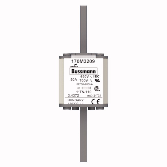 170M3209 Быстрый предохранитель 50A 690V 1*TN/110 AR UC
